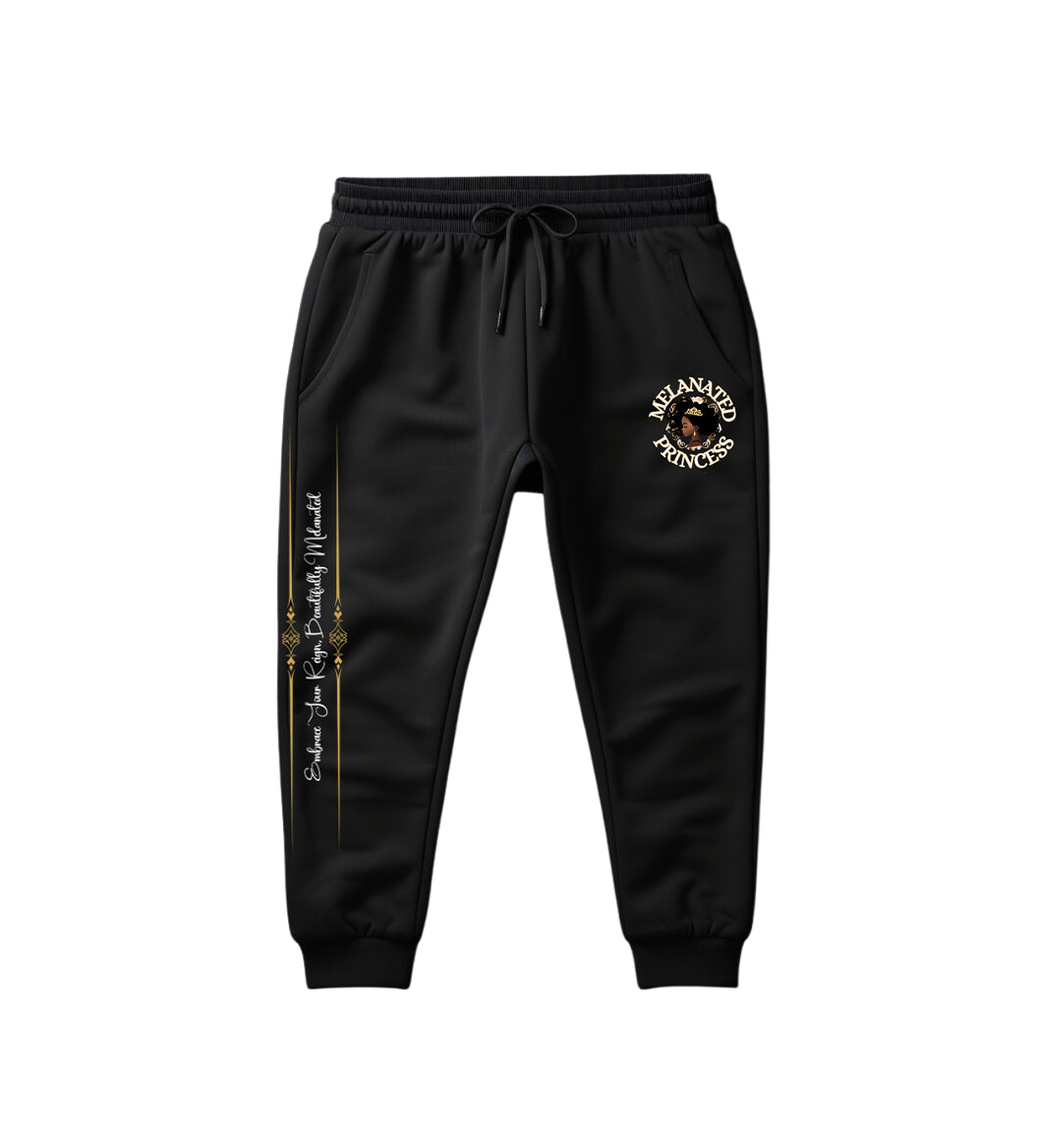 "Zoe & Ava's Odyssey" Jogger - Black