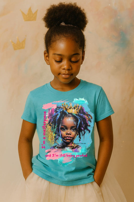 Masterpiece Tee – Blue Edition kids