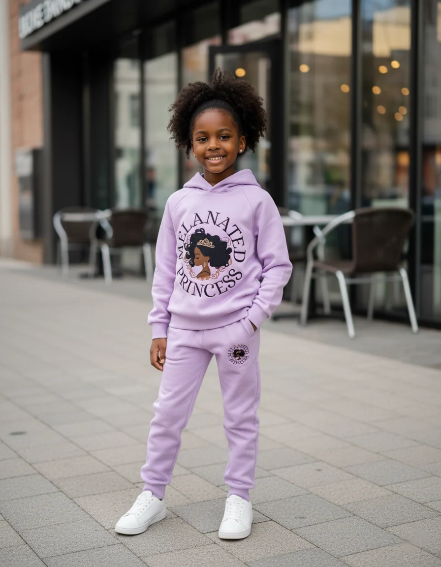 "Royal Essence" Hoodie Set