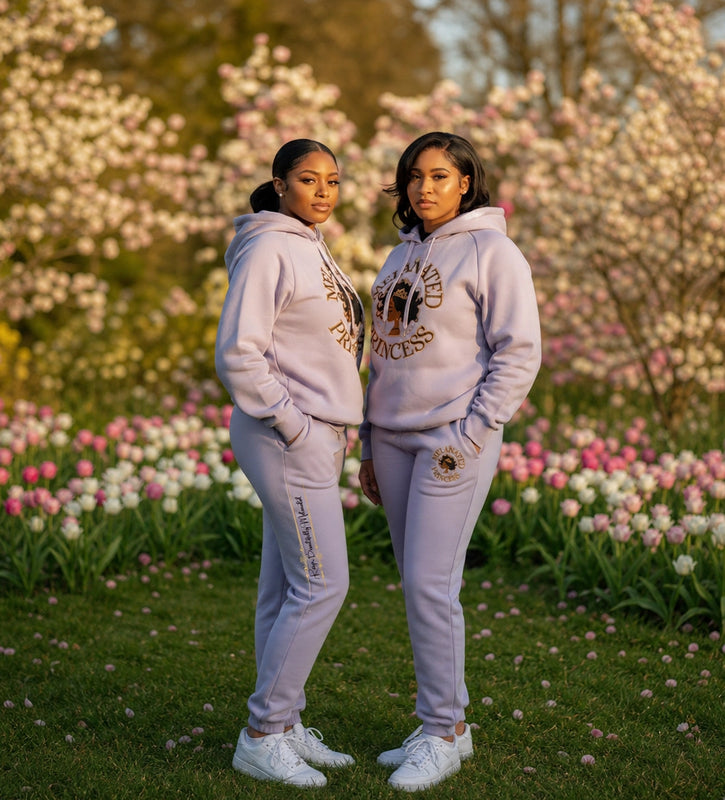 Royalty Lavender Hoodie Sets