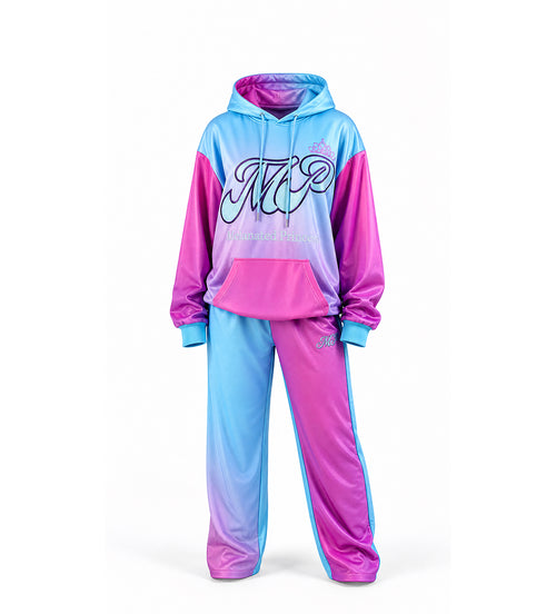 Royal Dreams" Ombre Hoodie Set